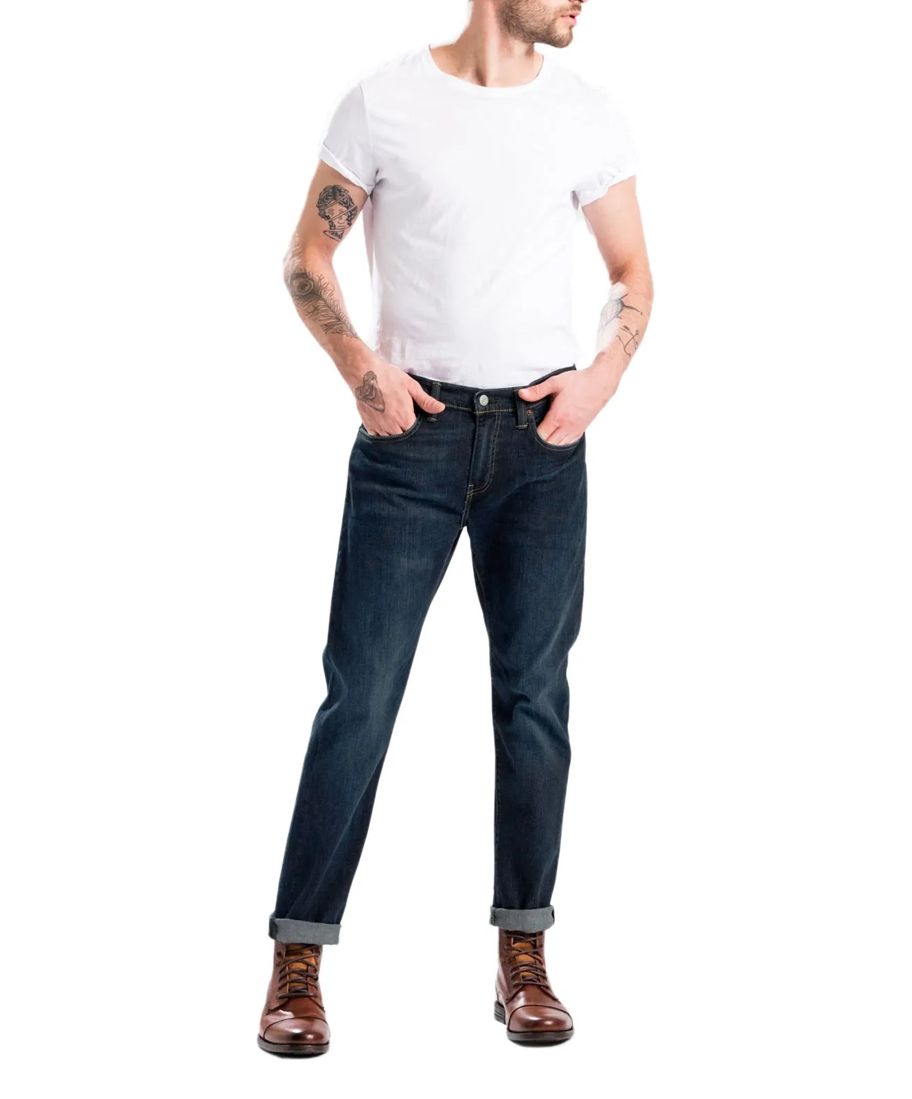 Levis Tapered Jeans 502 in Biology