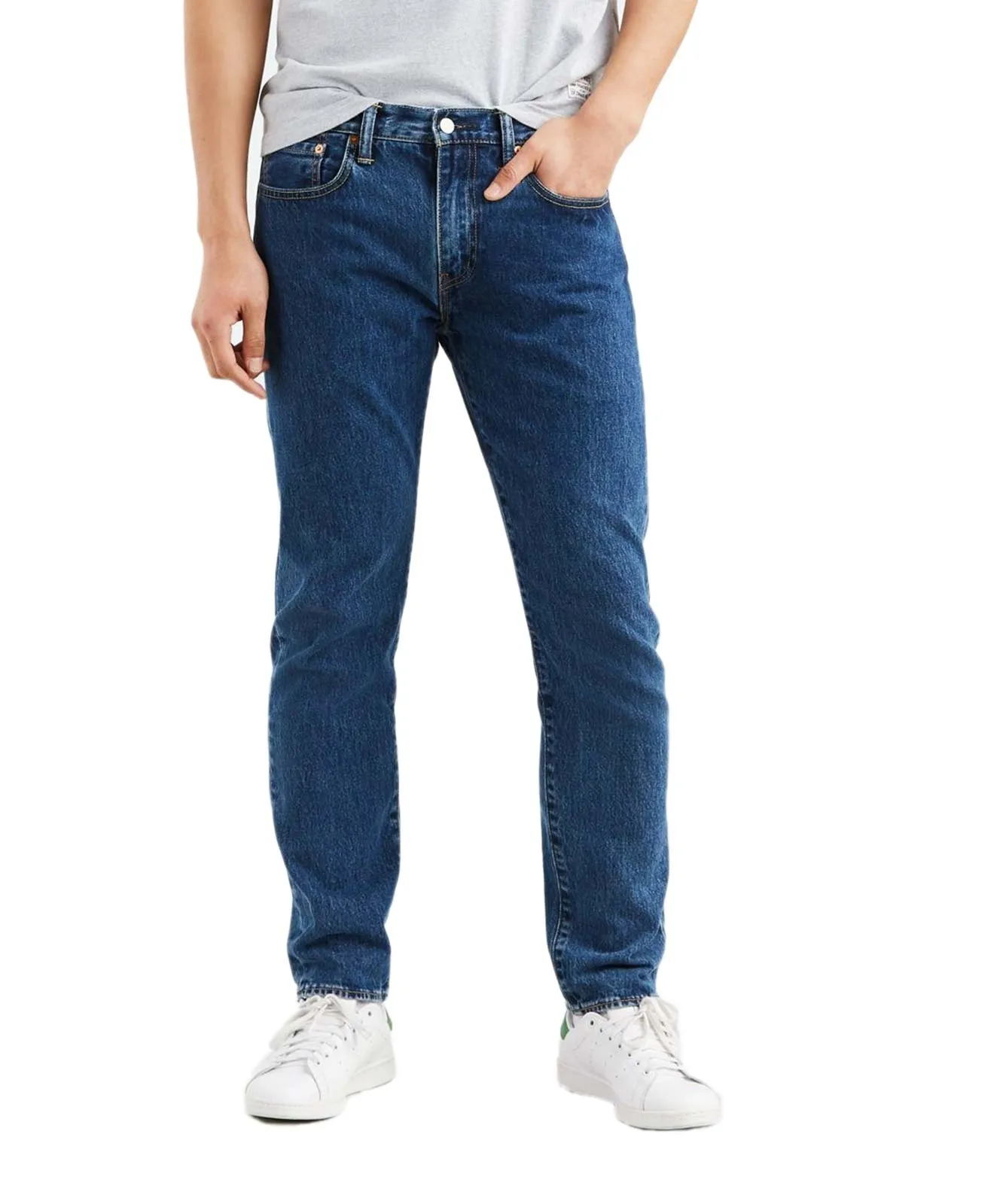 Levis Tapered Jeans 502 in Stonewash