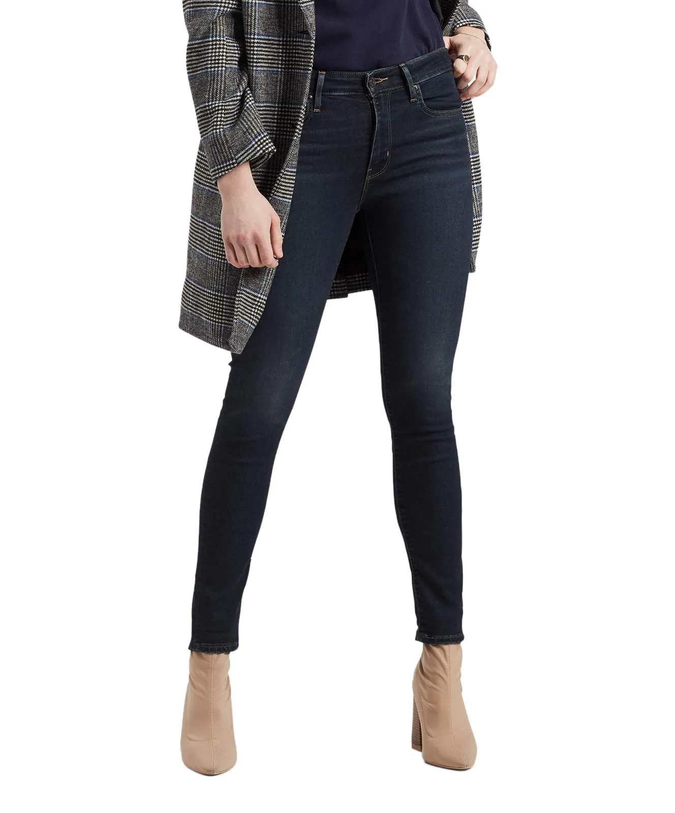 Levis High Waisted Jeans 721 High Rise Skinny in Long Shot