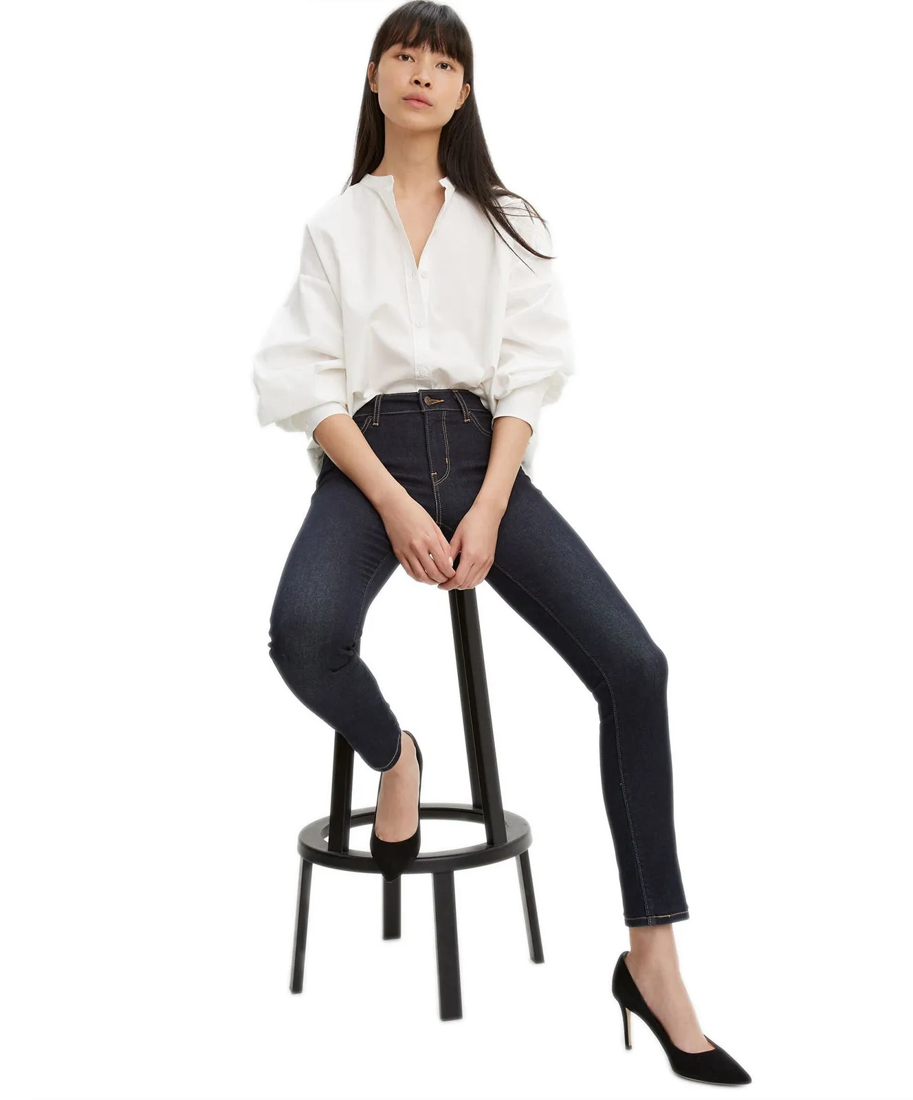 Levis Jeans Röhre 711 Skinny in To The Nine