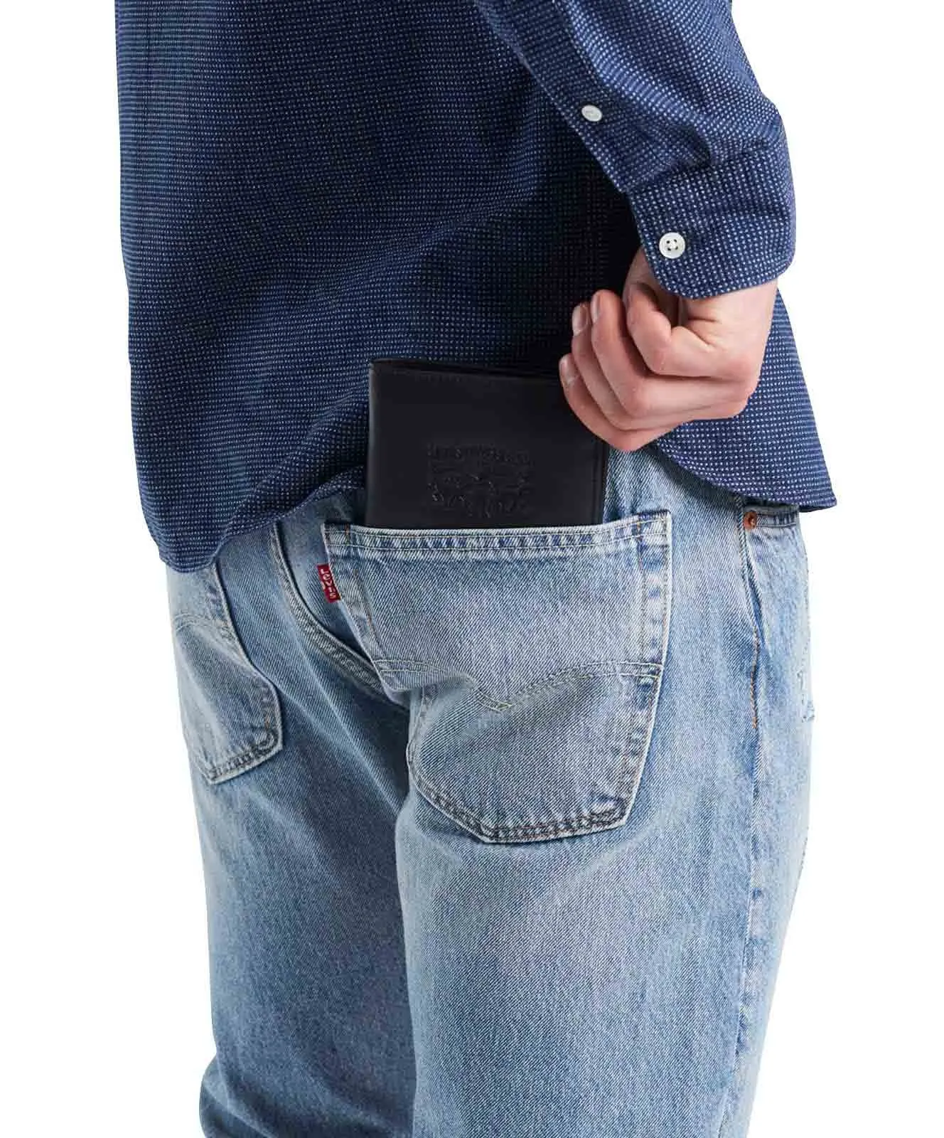 Levis Portemonnaie Herren in Regular Black