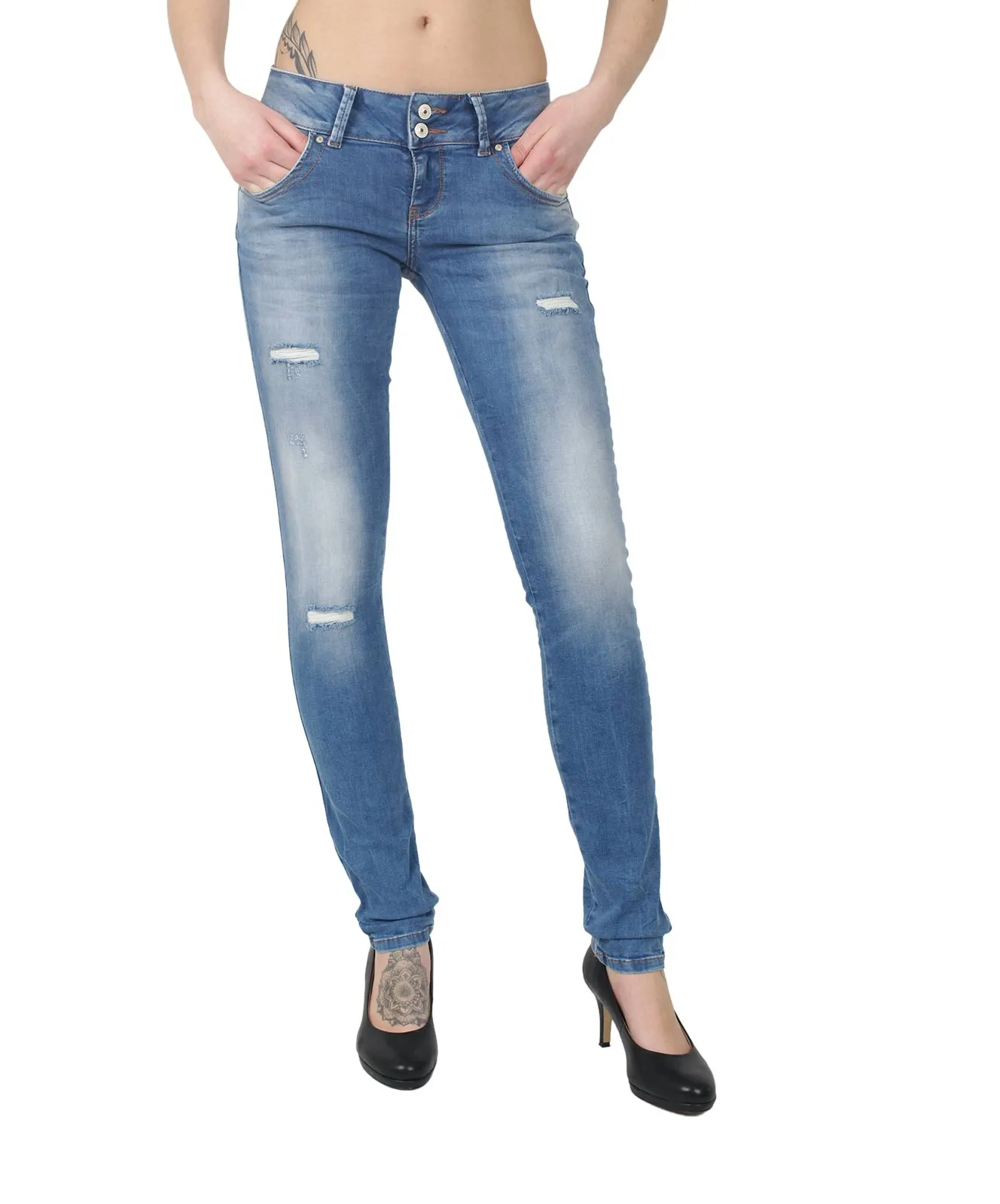 LTB Slim Fit Jeans Molly in Ritnoblue X