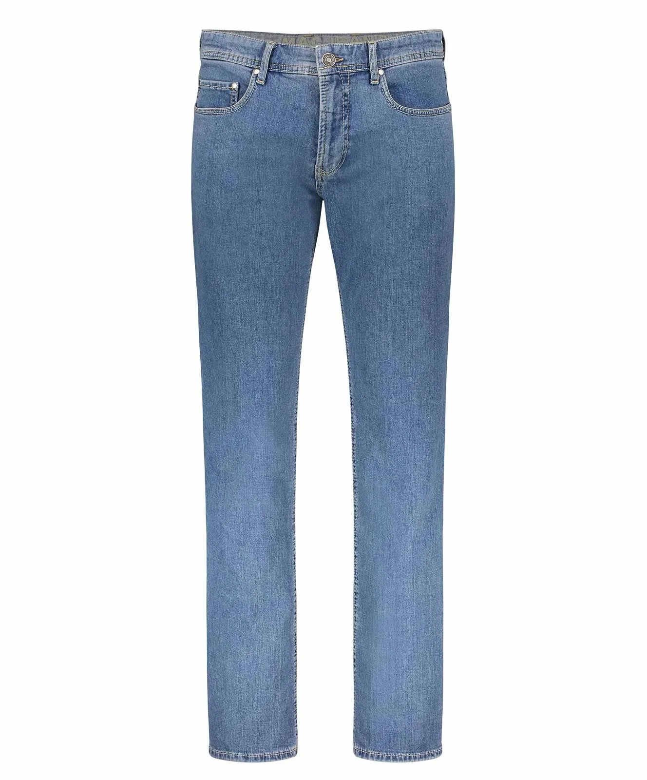 MAC Straight Leg Jeans Ben in Stonebleach