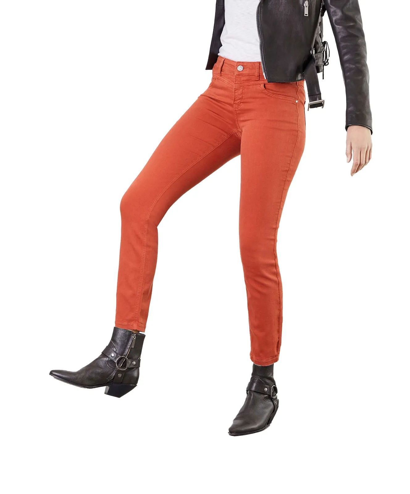 MAC Ankle Jeans Dream Slim in Safran