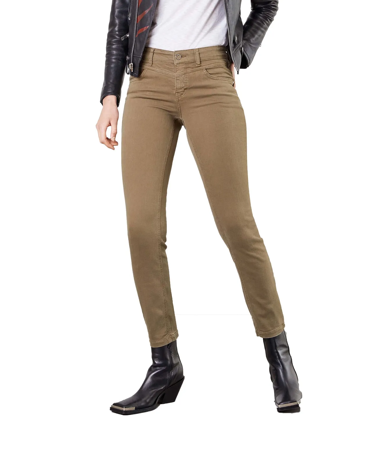 MAC Slim Fit Jeans Dream Slim in Moos Green