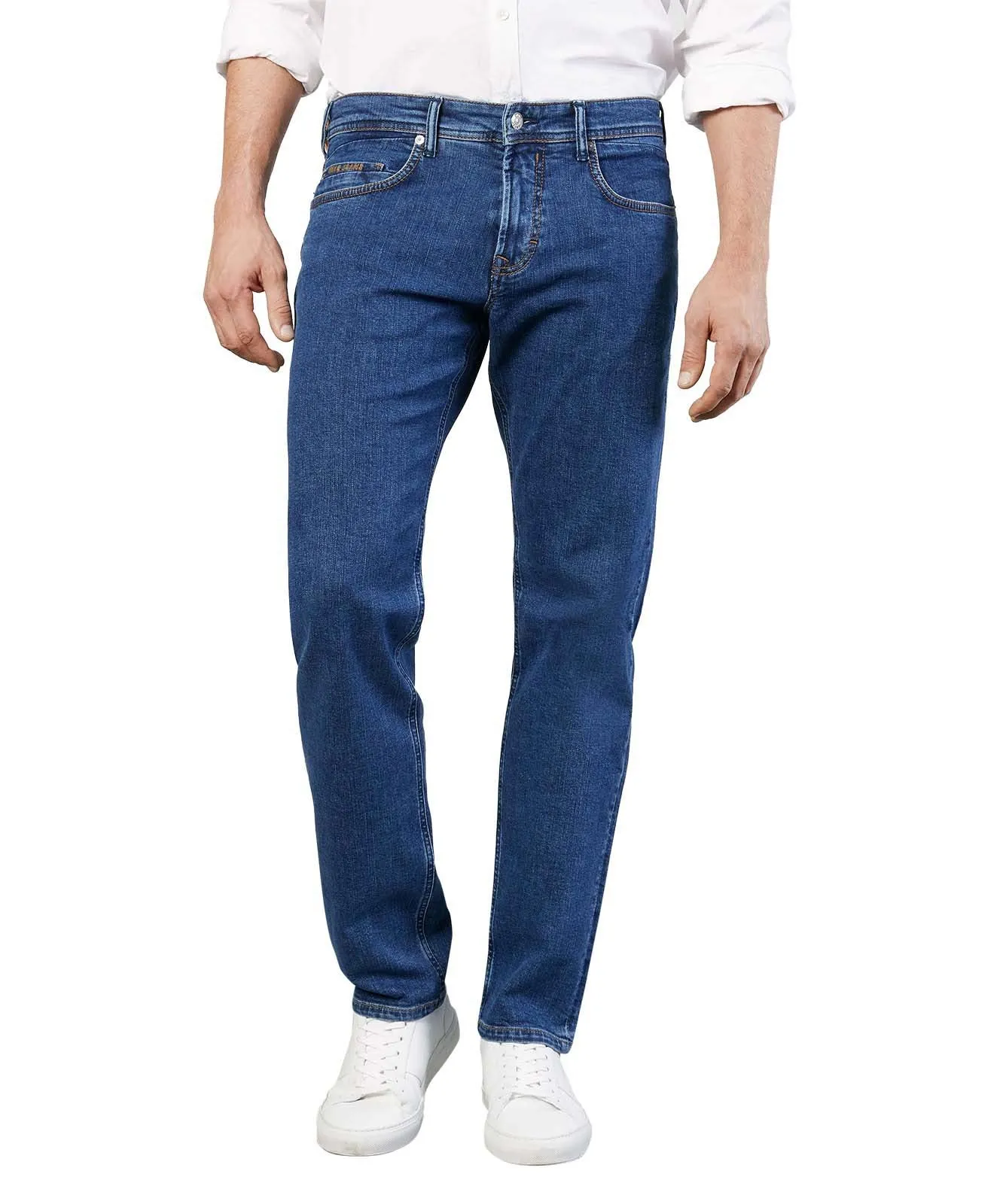 MAC Straight Leg Jeans Ben in Dark Stonewash