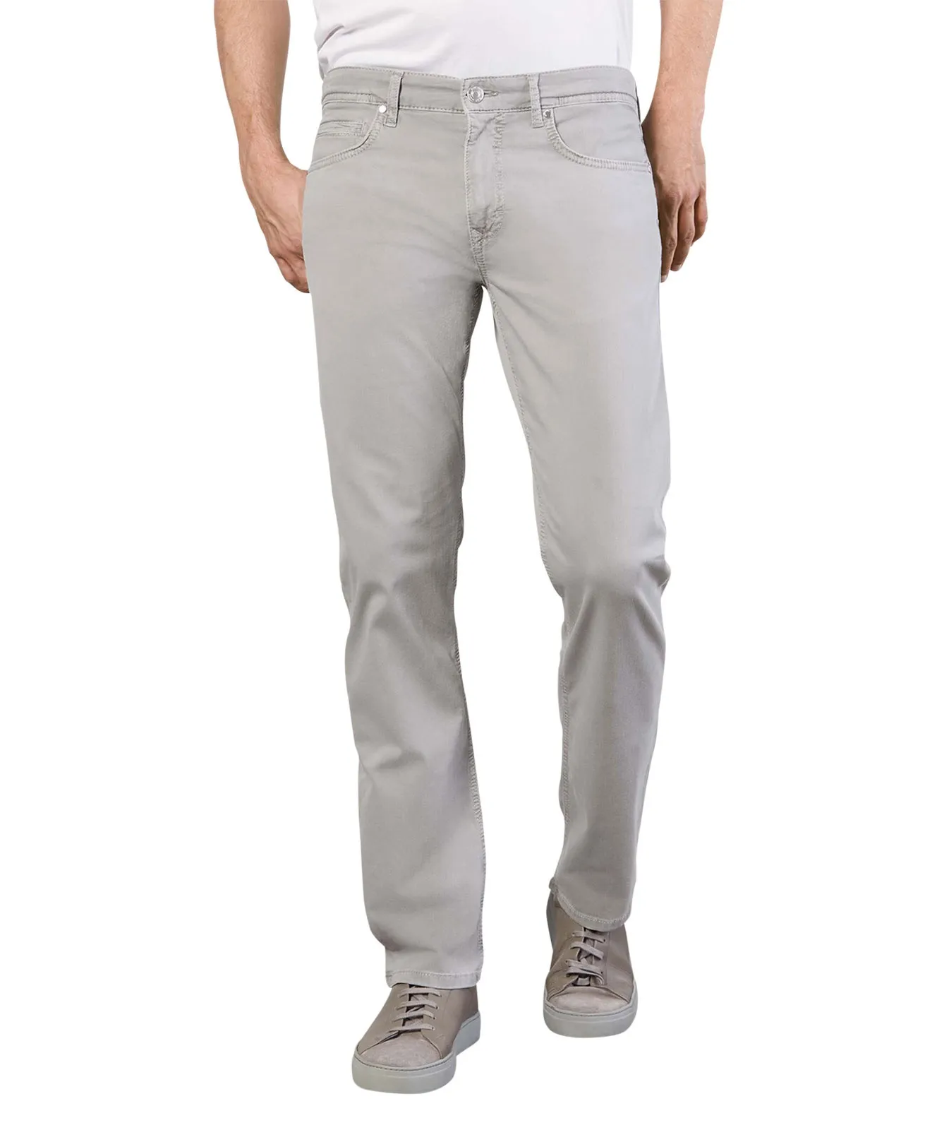 MAC Straight Leg Jeans Arne in Smoke