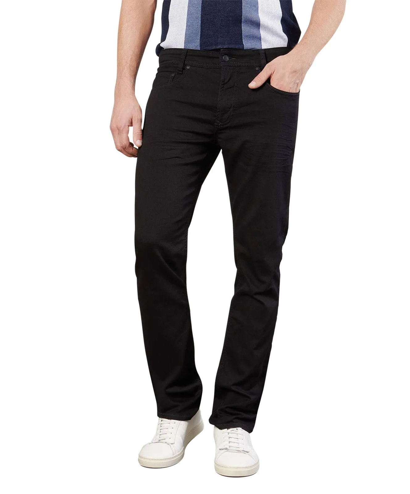 MAC Jeans Jogger Jog'n Jeans in Black Black Clean