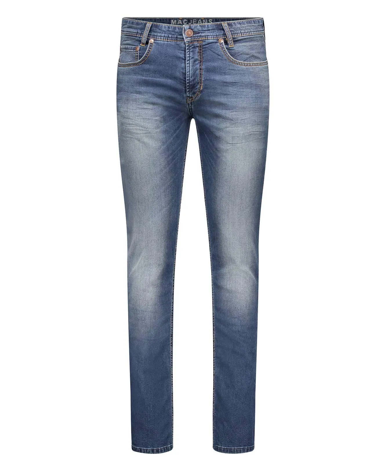 MAC Jeans Jogger Jog'n Jeans in Blue Grey Authentic Wash