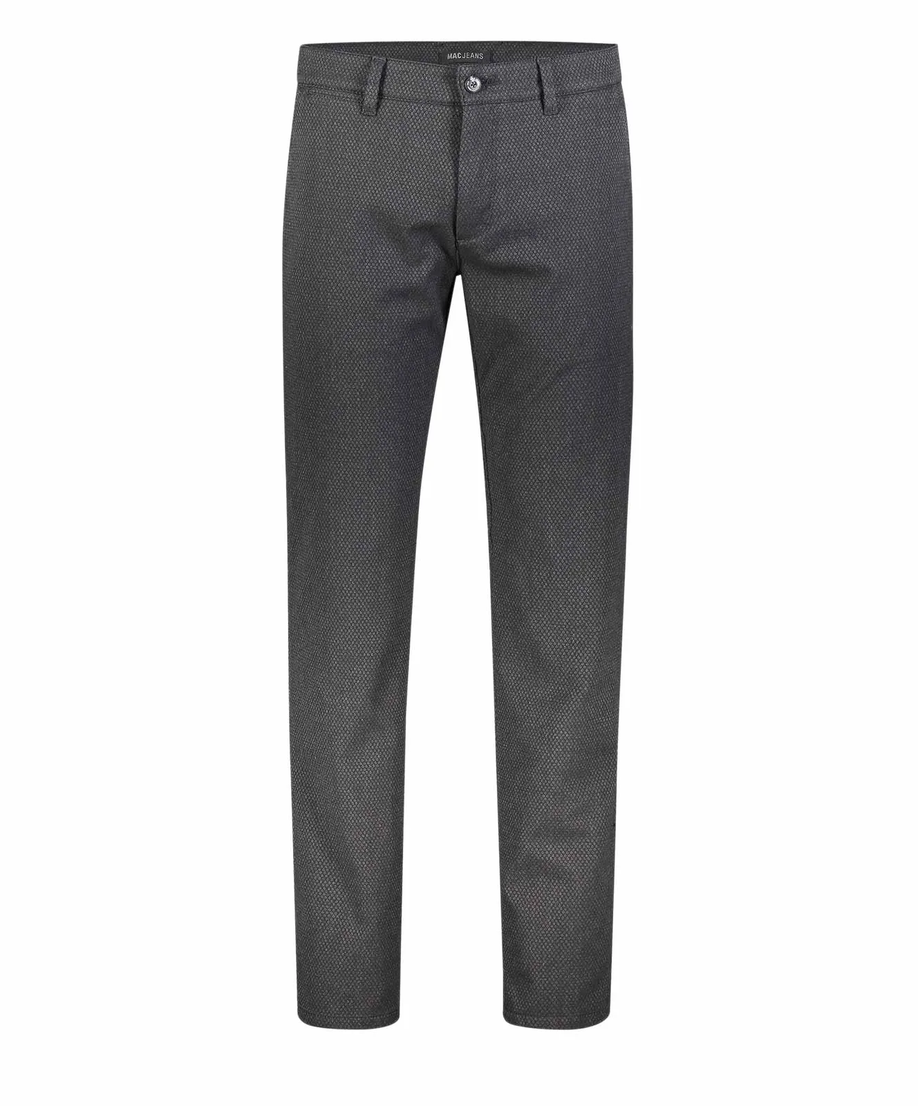 MAC Chino Hose Lennox in Grey Stone Houndstooth