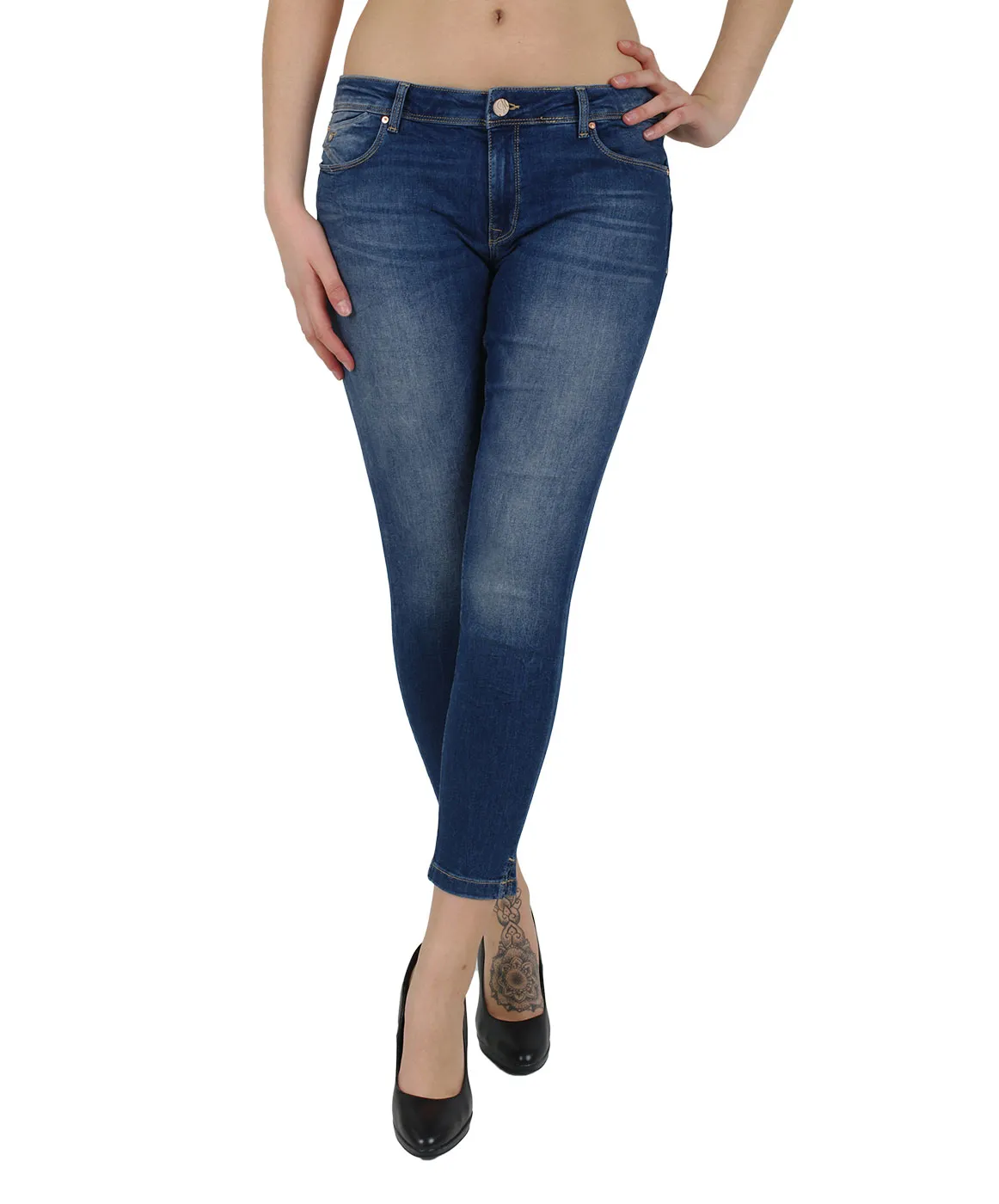 Mavi Jeans Ankle Jeans Mavi Adriana in Mid Str