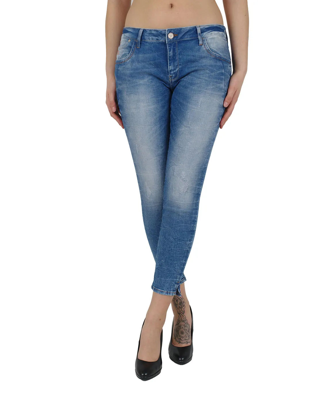 Mavi Jeans Ankle Jeans Adriana in True Blue Barcelona