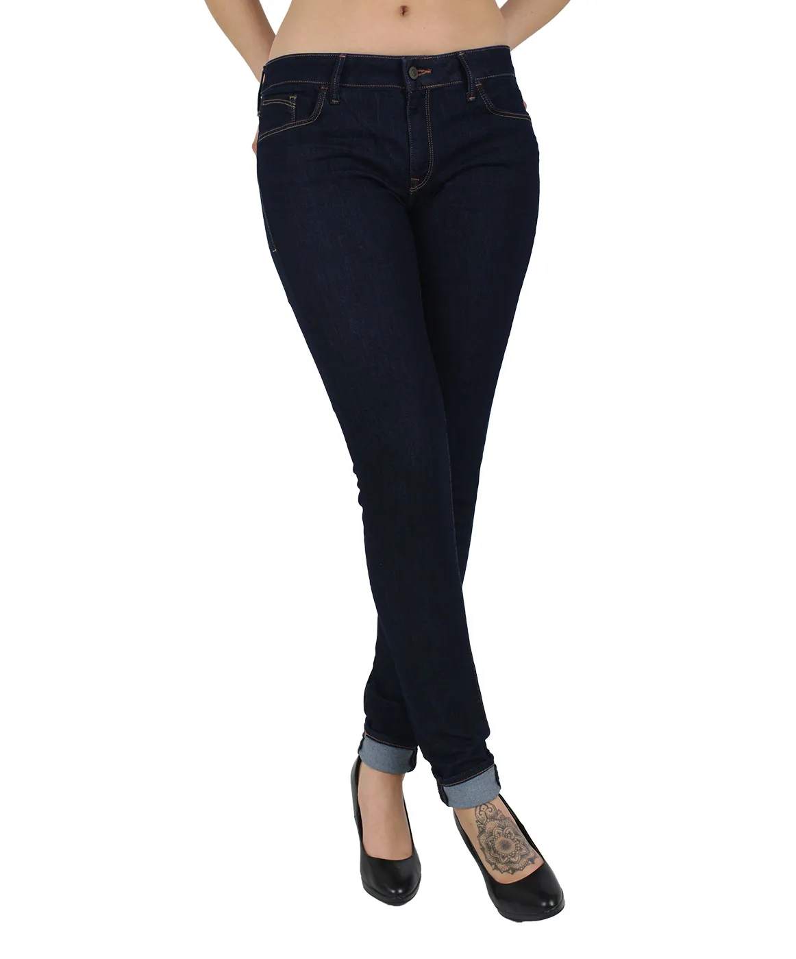 Mavi Jeans Skinny Jeans Mavi Adriana in Rinse Rome
