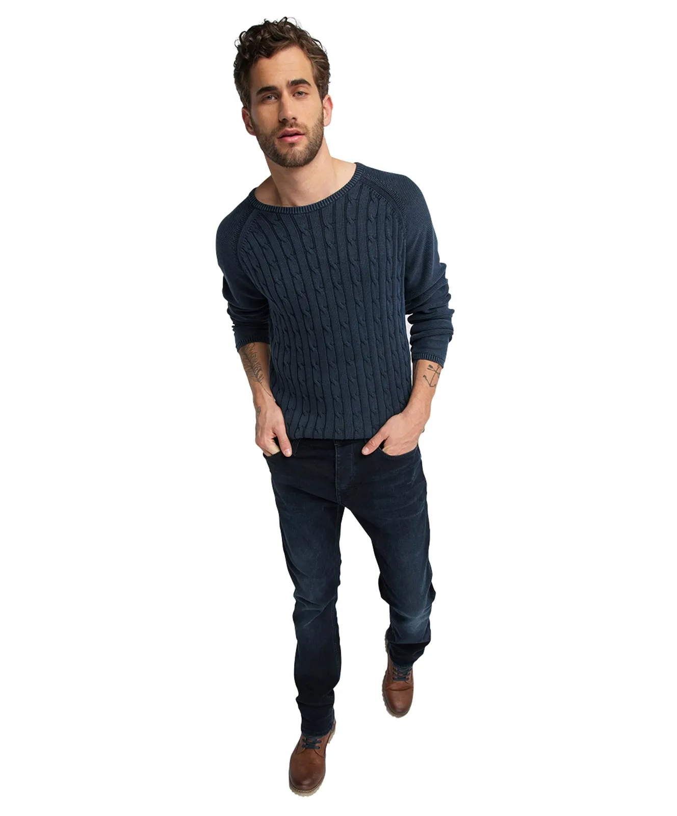 Mustang Slim Fit Jeans Vegas in Dark