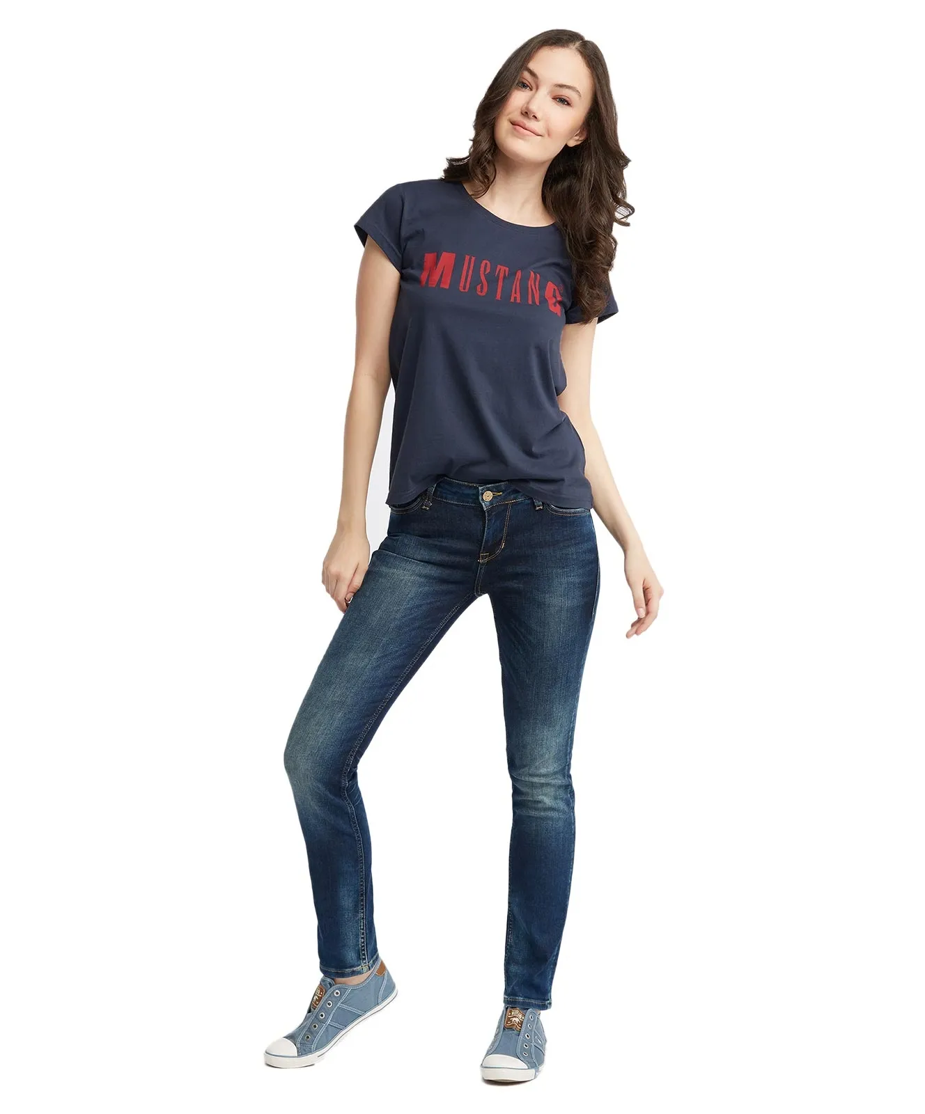 Mustang Slim Fit Jeans Jasmin Slim in Dark Used