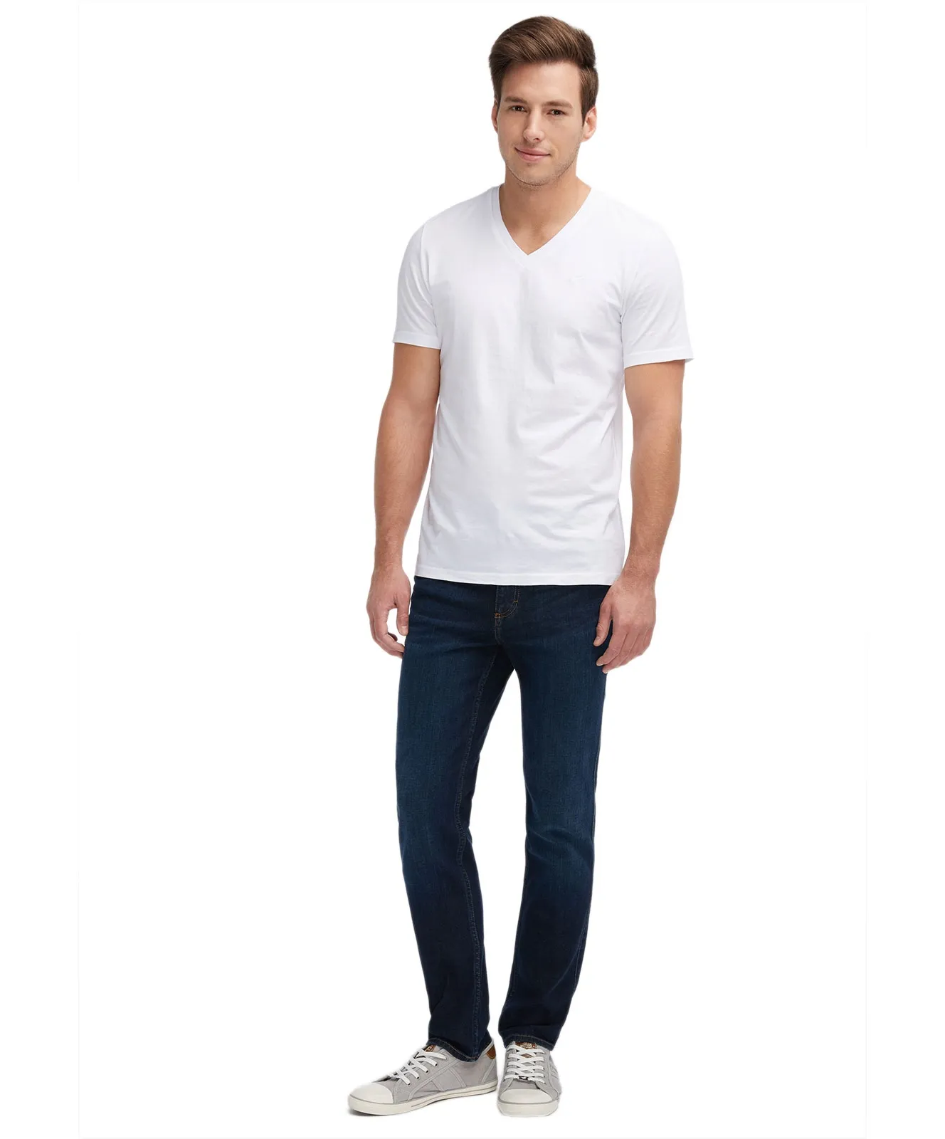 Mustang Tapered Jeans Tramper Tapered in Rinse Wash
