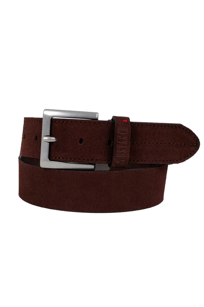 Mustang Ledergürtel Herren Herren Gürtel in Braun