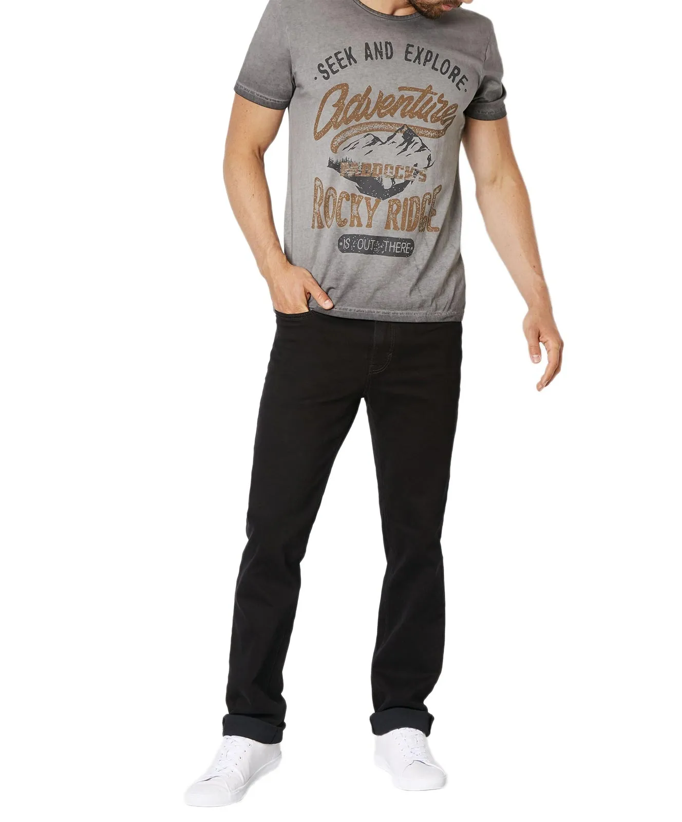 Paddocks Slim Fit Jeans Ranger in BlackBlack