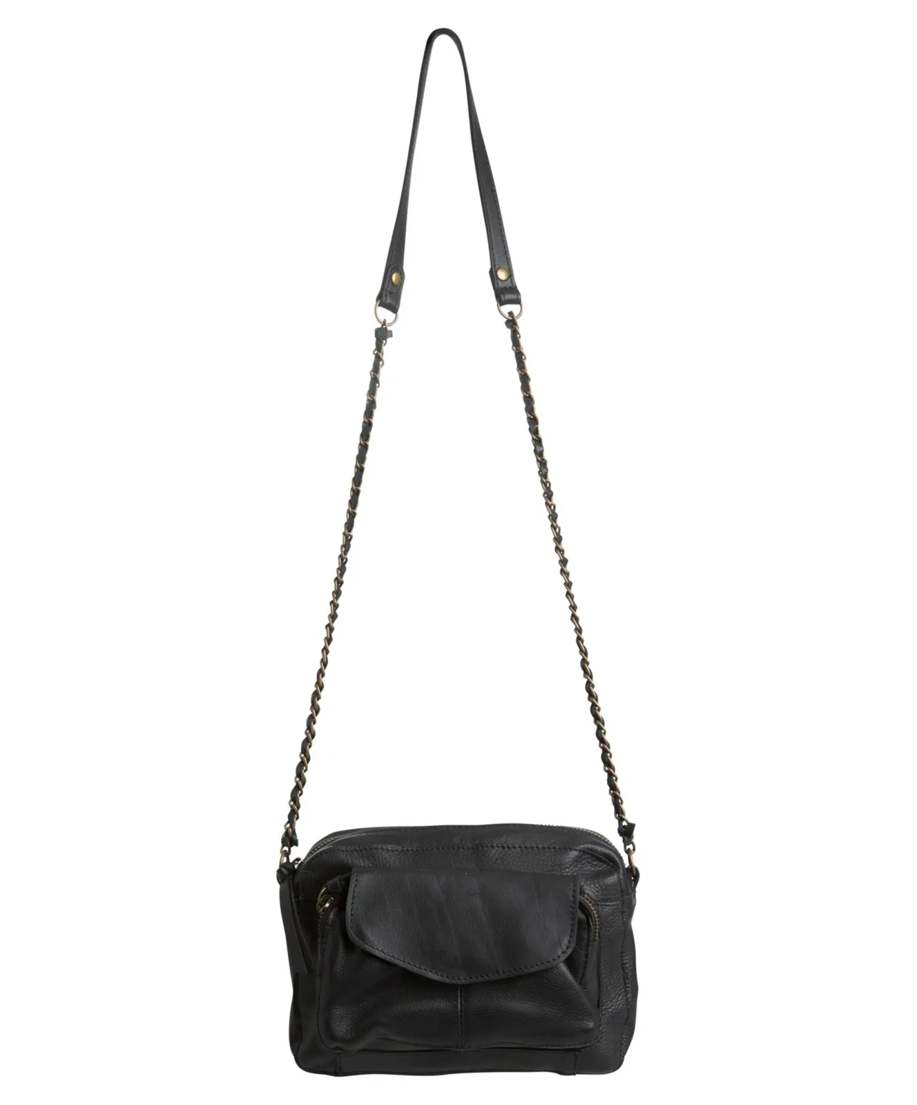 Pieces Umhängetasche Damen in Black