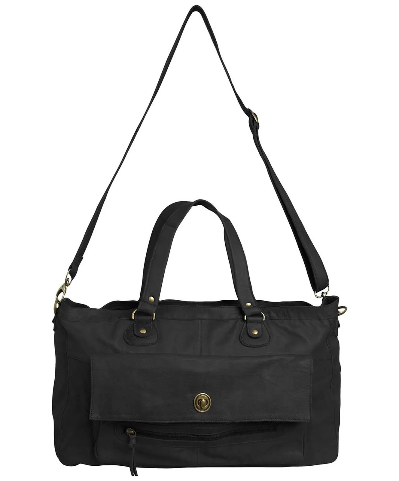 Pieces Umhängetasche Damen in Black