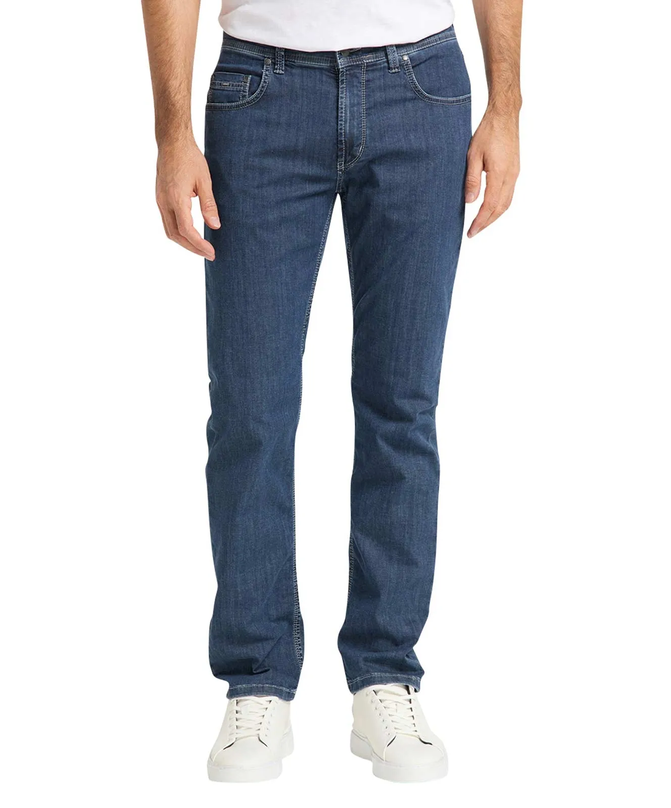 Pioneer Straight Leg Jeans Rando Megflex in Stone