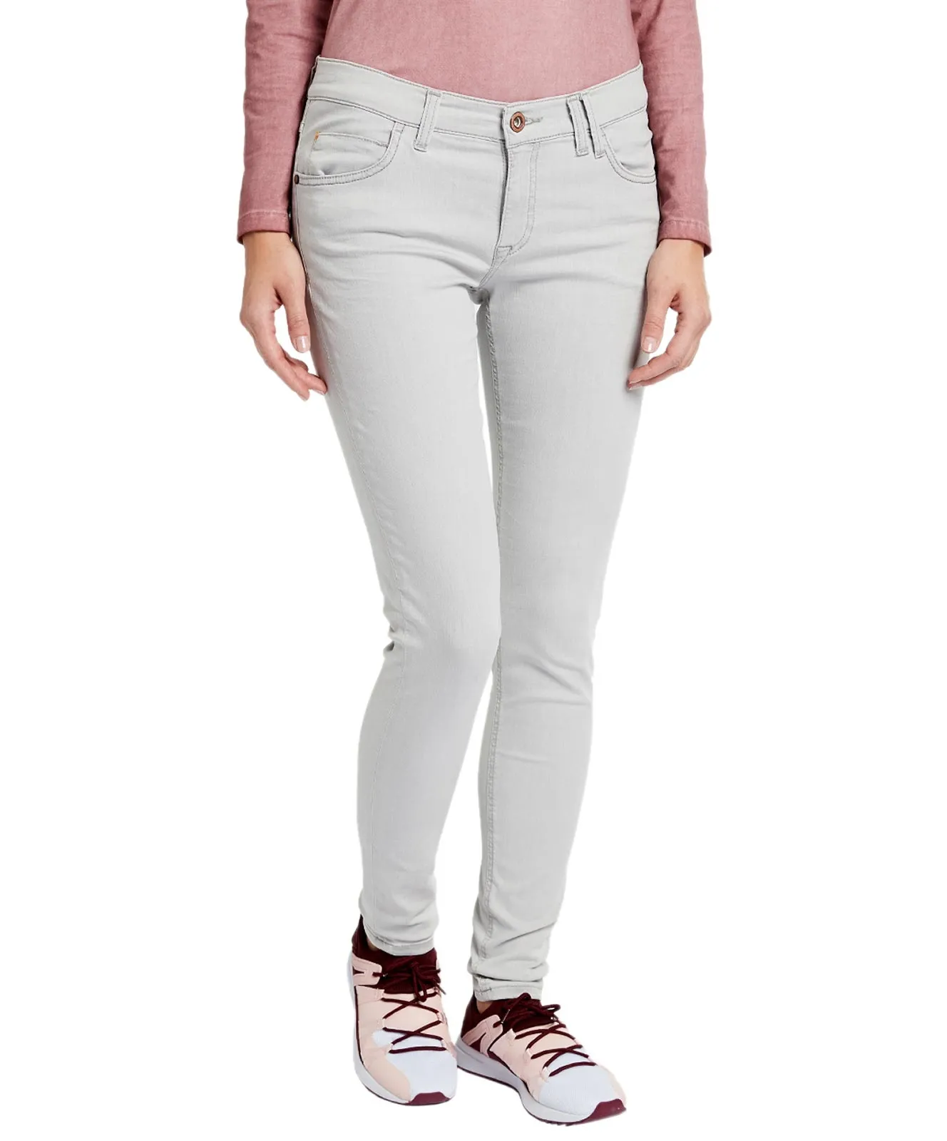 Pioneer Röhrejeans Katy in Light Grey Stone