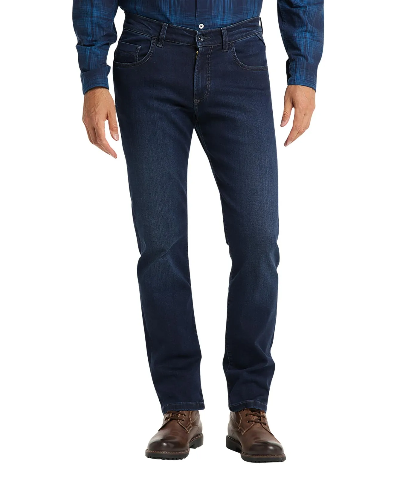 Pioneer Straight Jeans Eric in Dark Used