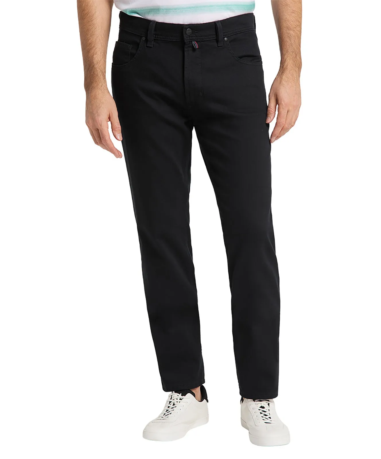 Pioneer Straight Jeans Peter 1600 in Black