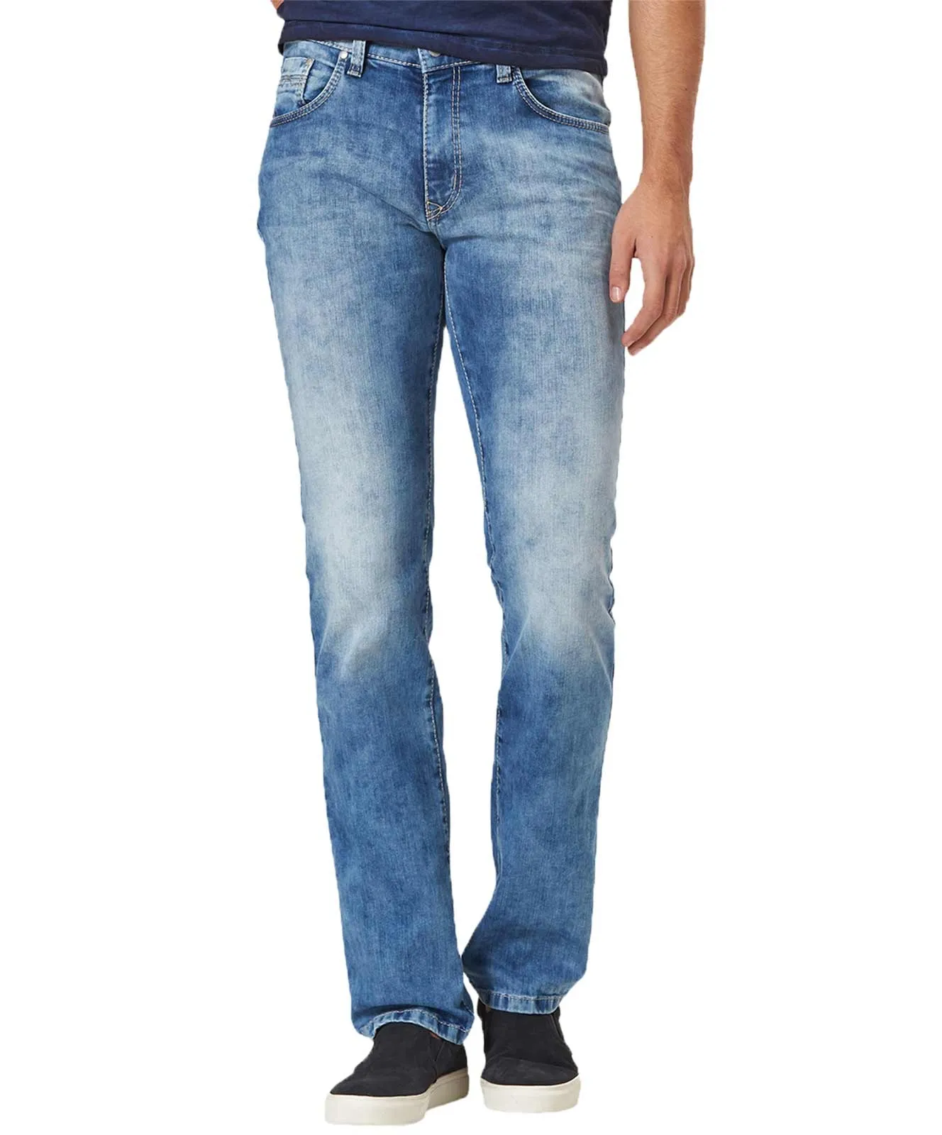 Pioneer Straight Leg Jeans Rando in Light Stone Used