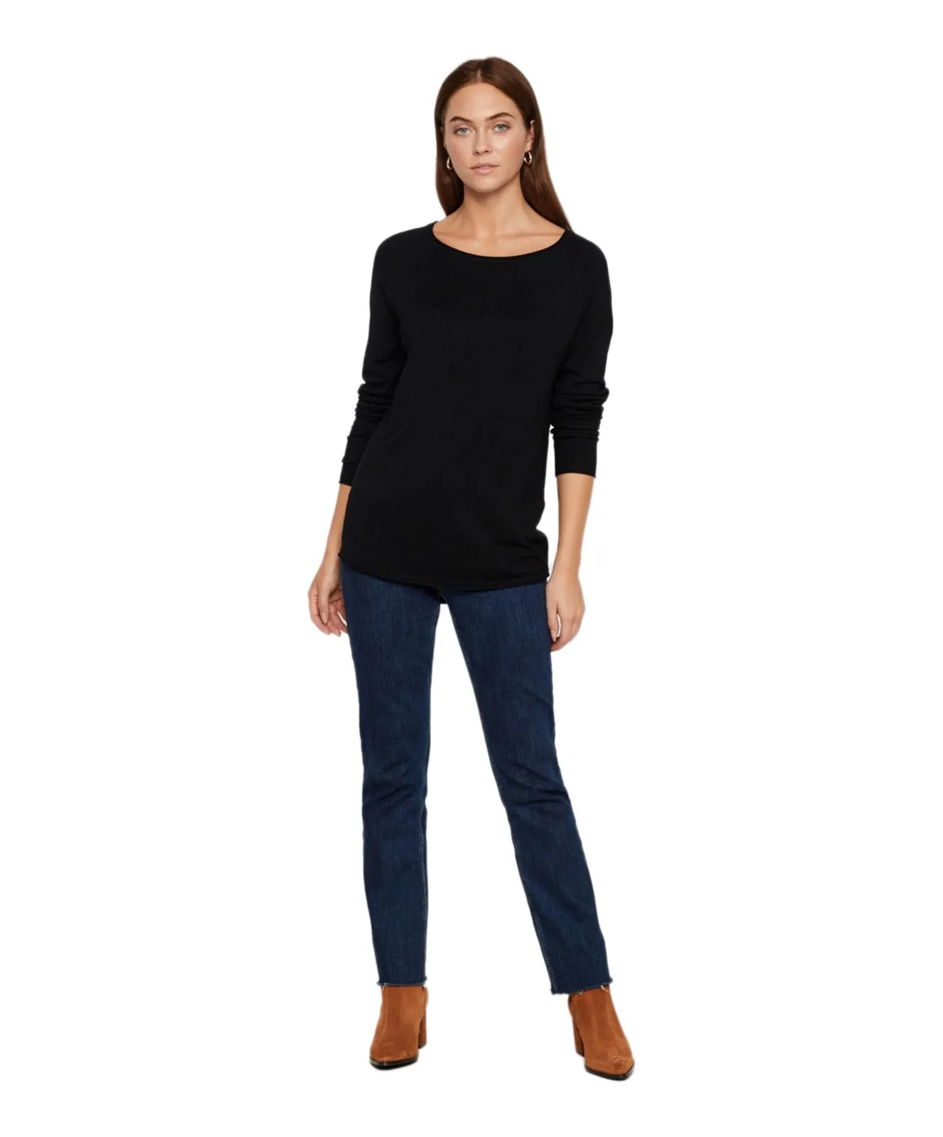 Vero Moda Strickpullover Regular Fit Glory Nellie in Black