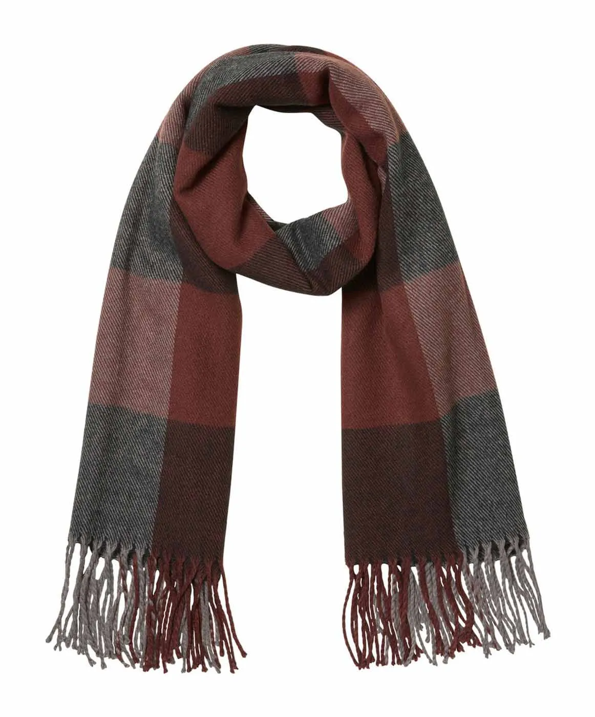 Vero Moda Chicka - Gestrickter Schal - Chocolate