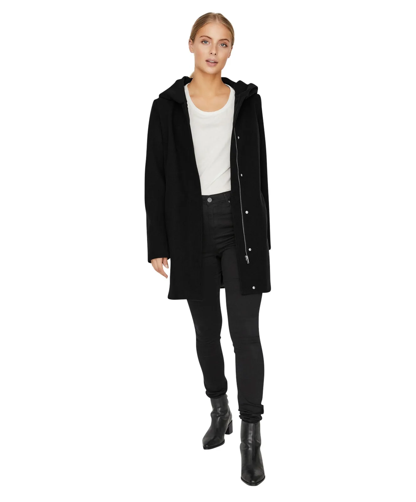 Vero Moda Mantel Regular Fit Dafnedora in Black