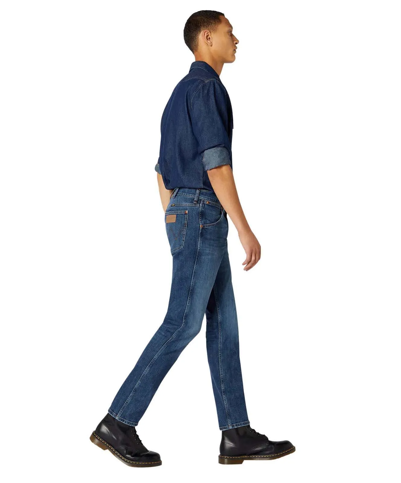 Wrangler Slim Fit Jeans Original Slim in Dark Trace