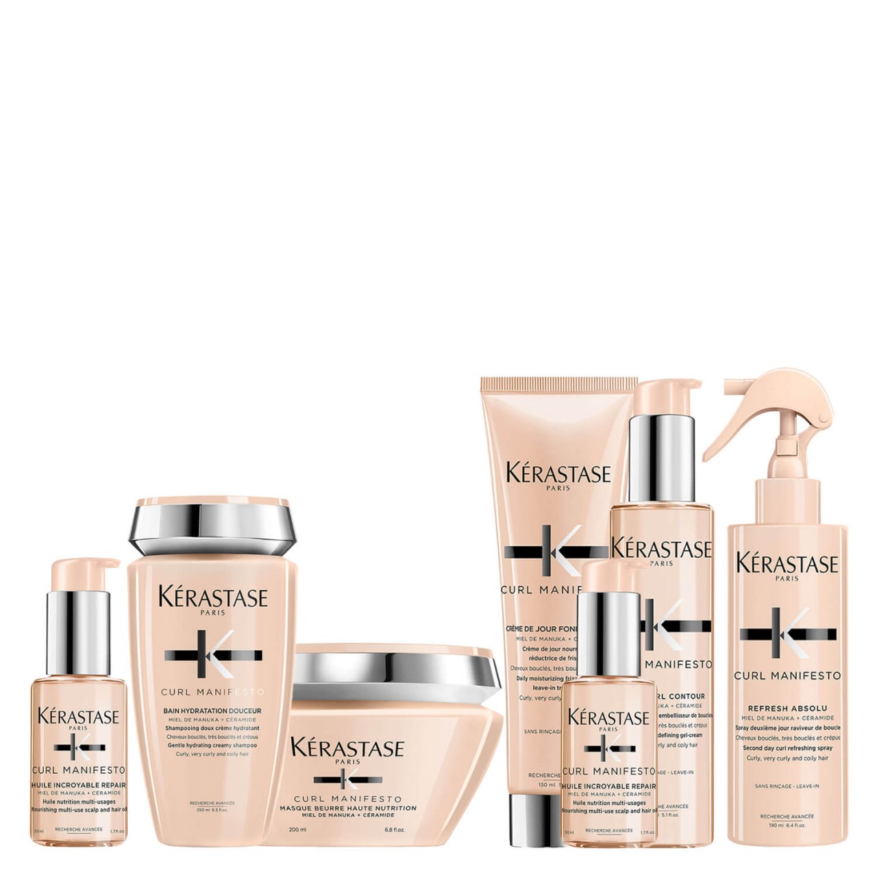 Curl Manifesto Set für sehr lockiges bis krauses Haar Bundle