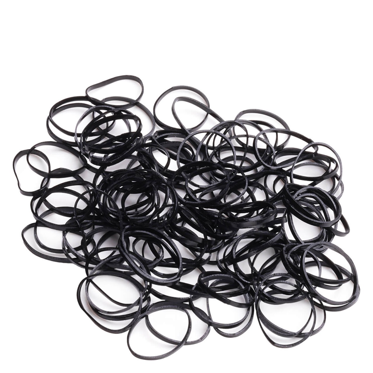 DailyGO - Mini-Haargummi Silikon schwarz