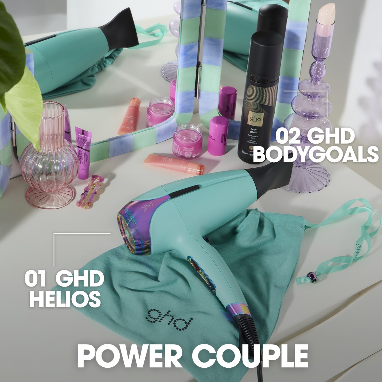 ghd Futurescape Collection - Helios® Haartrockner Mystic Aqua