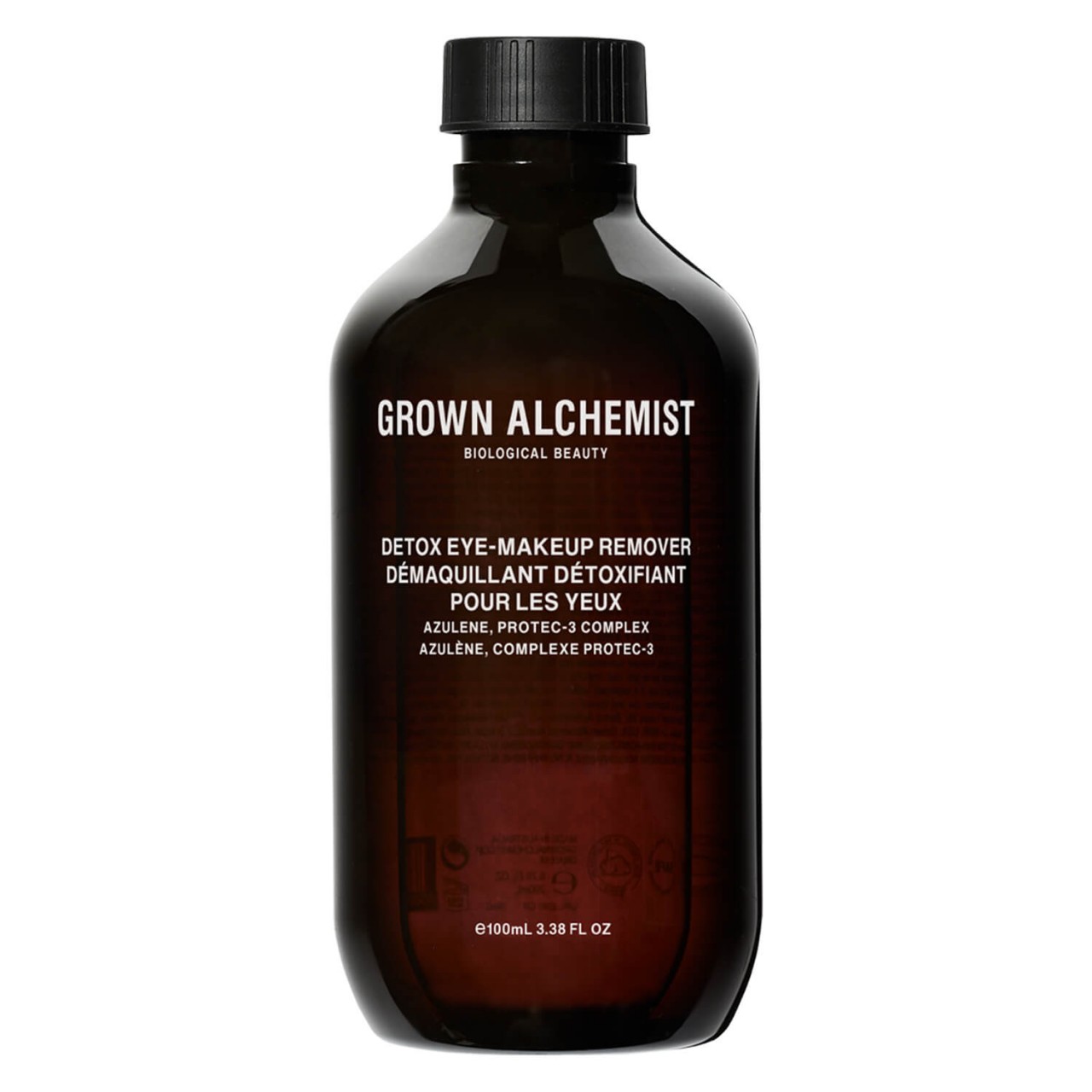 GROWN Beauty Detox Eye-Makeup Remover Azulene, Protec-3 Complex