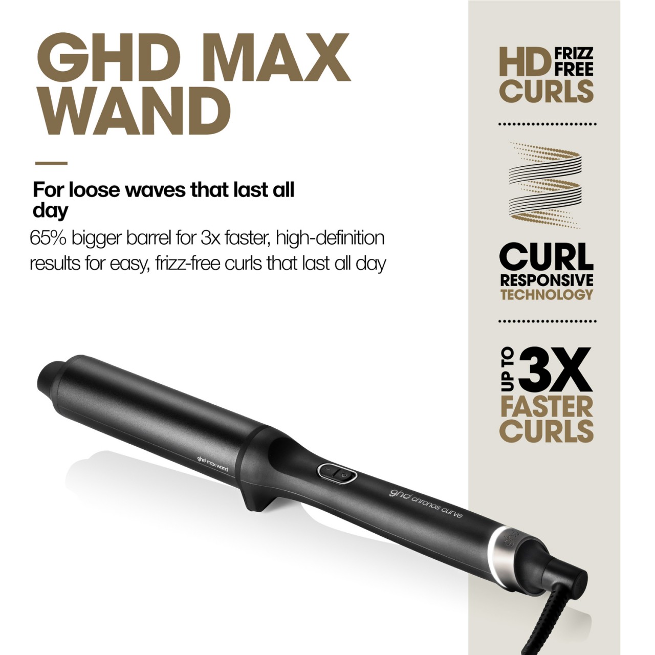 ghd Chronos Curve - Max Wand