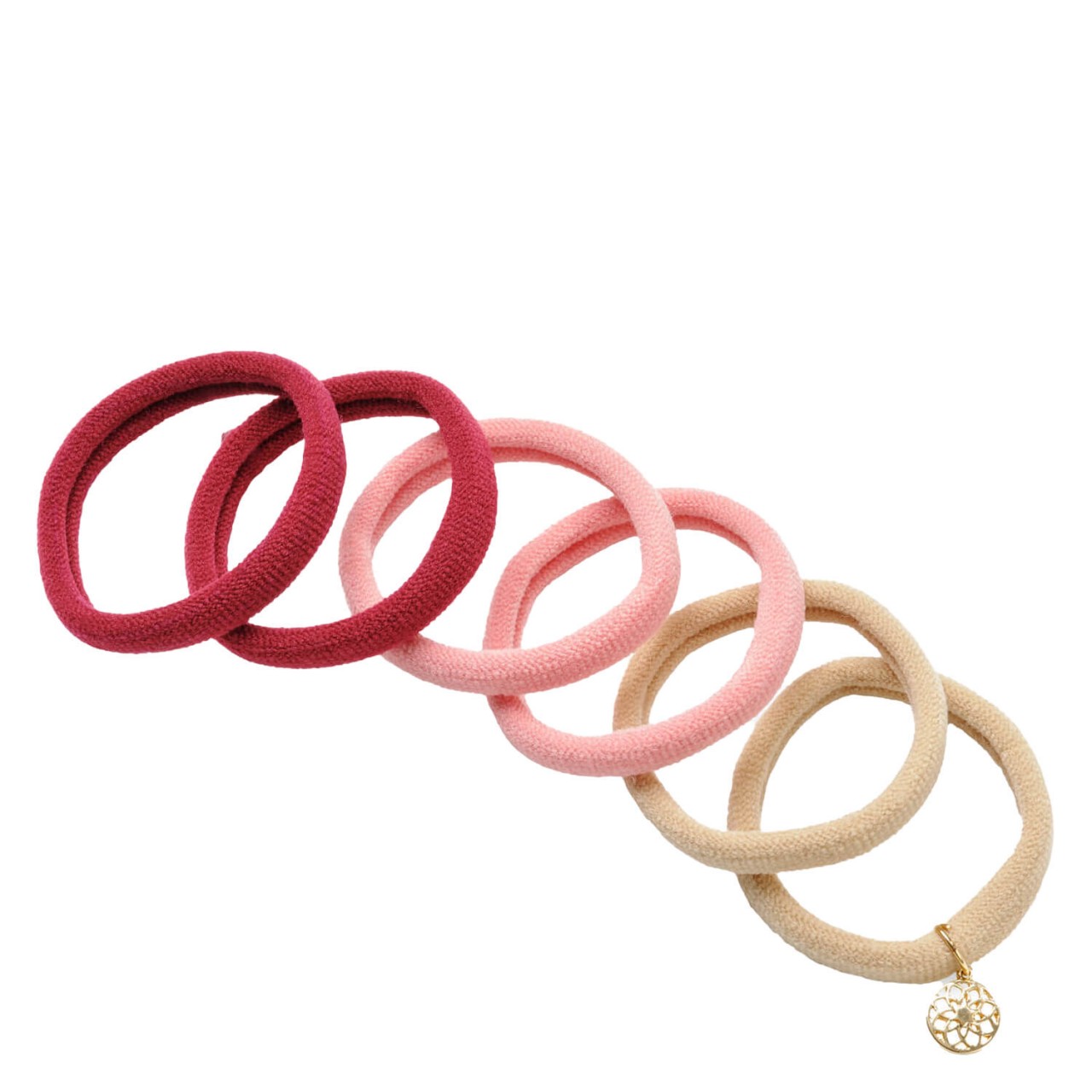 Body Mind and Soul Haargummi Yoga Soft Beige