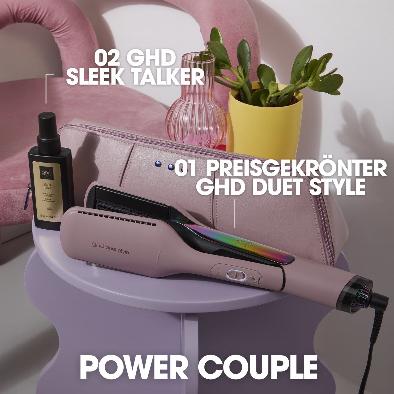 ghd Futurescape Collection - Duet Style™ Hot Air Styler Transcendent Pink