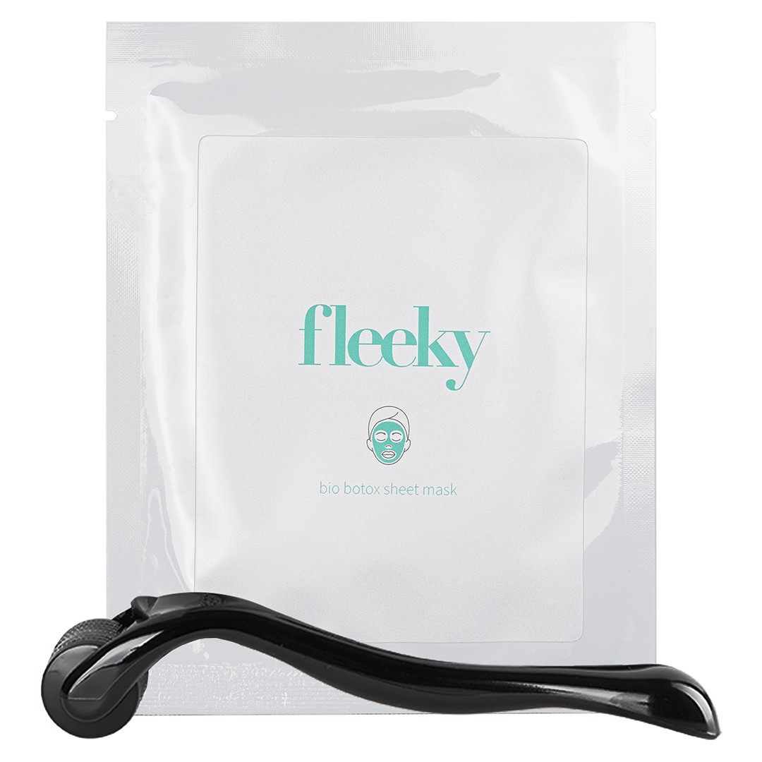 fleeky Face - Sheet Mask Biobotox + Roller