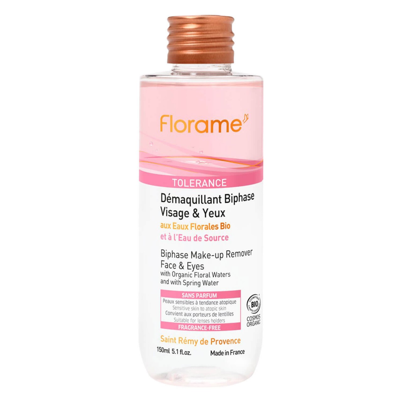 Florame - Tolerance Biphase Makeup Remover Face & Eyes