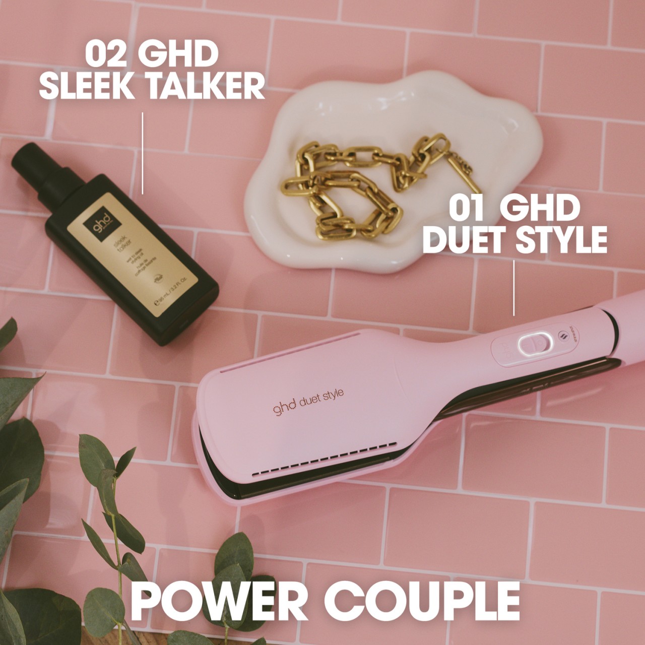 ghd Pink-Sorbet Collection - Duet Style™ Limited Edition Hot Air Styler