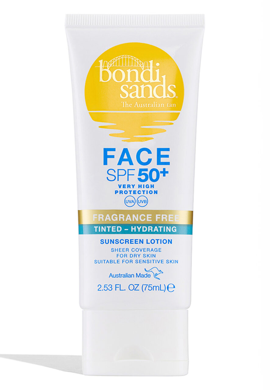 Bondi Sands - SPF 50+ Fragrance Free Hydrating Tinted Face Lotion
