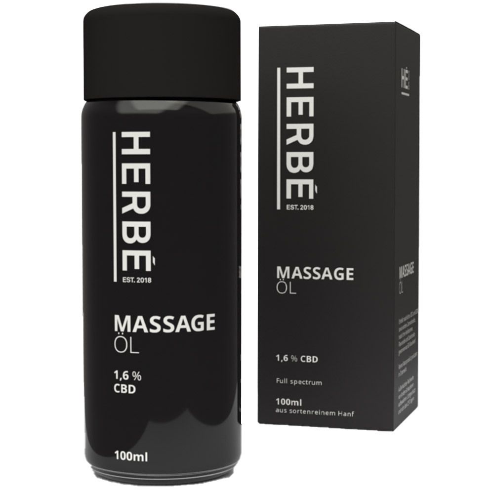 HERBÉ CBD Massageöl