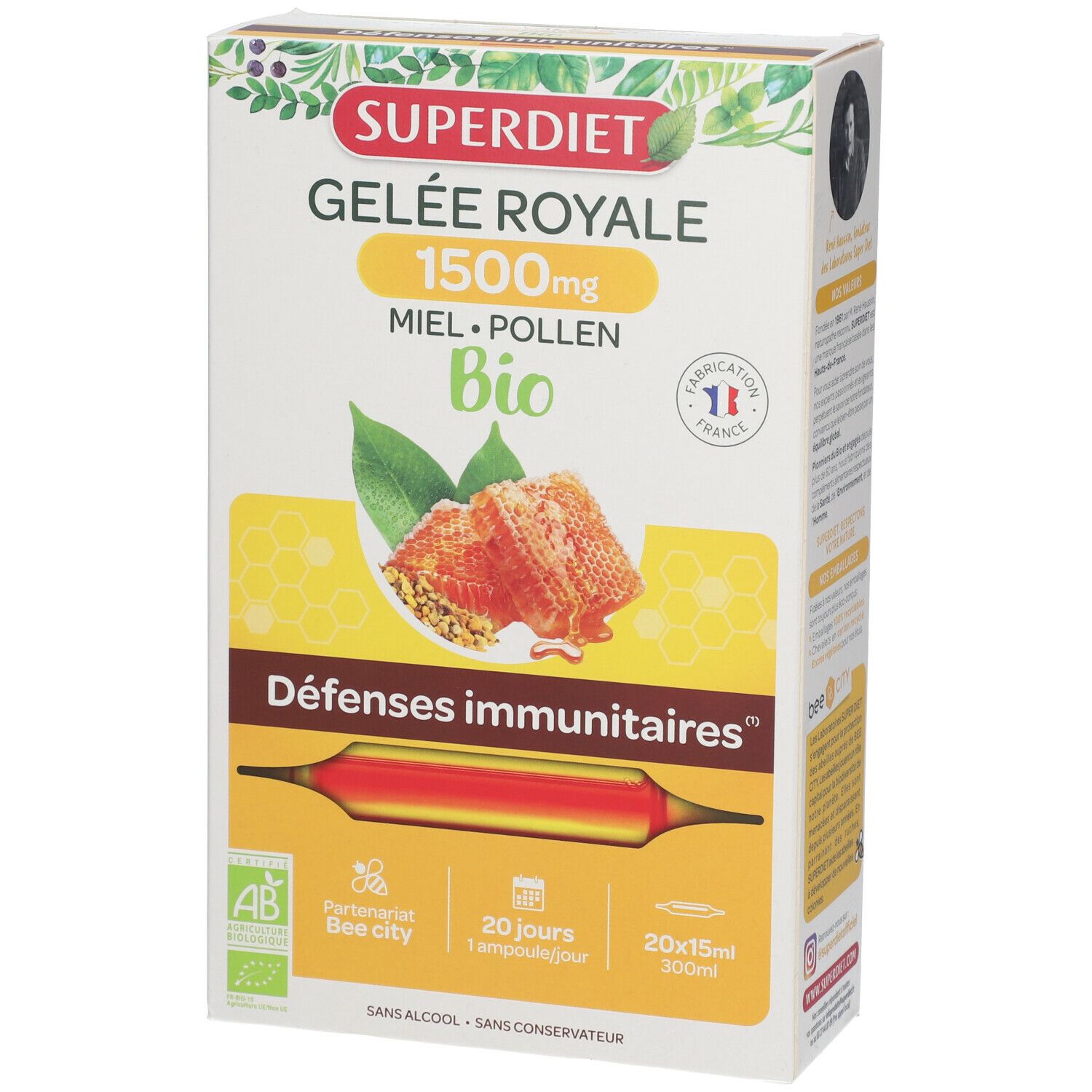 SUPER DIET Gelée Royale BIO