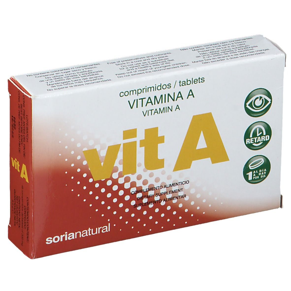 Soria Natürliches Vitamin A Retard 48 Tabletten