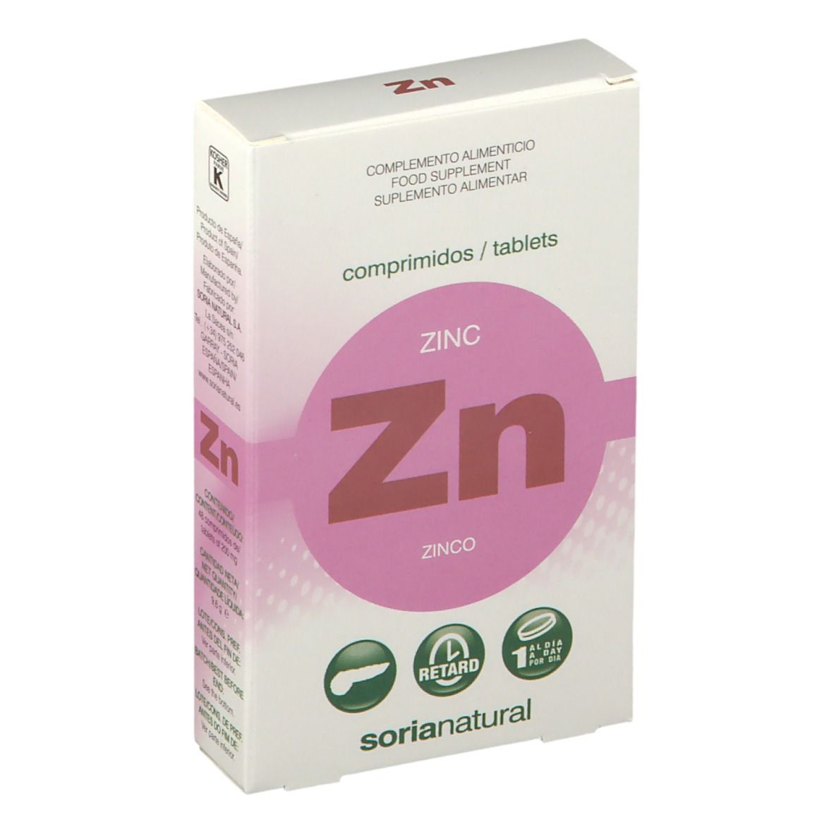 Soria Natural® Zink Retard Tabletten