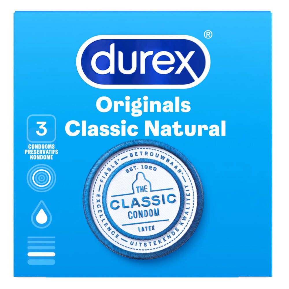 Durex® Classic Natural Kondome