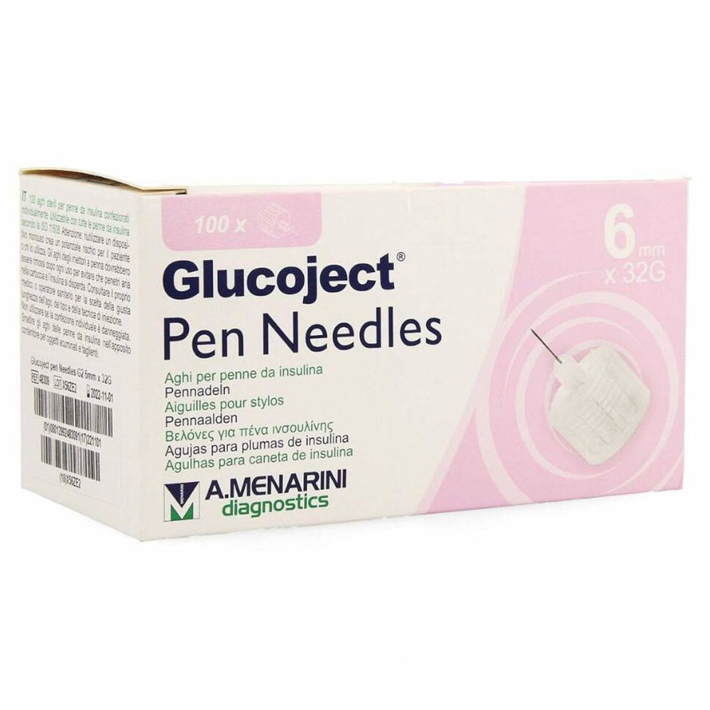 Glucoject® Pen Nadeln 6 mm 32G